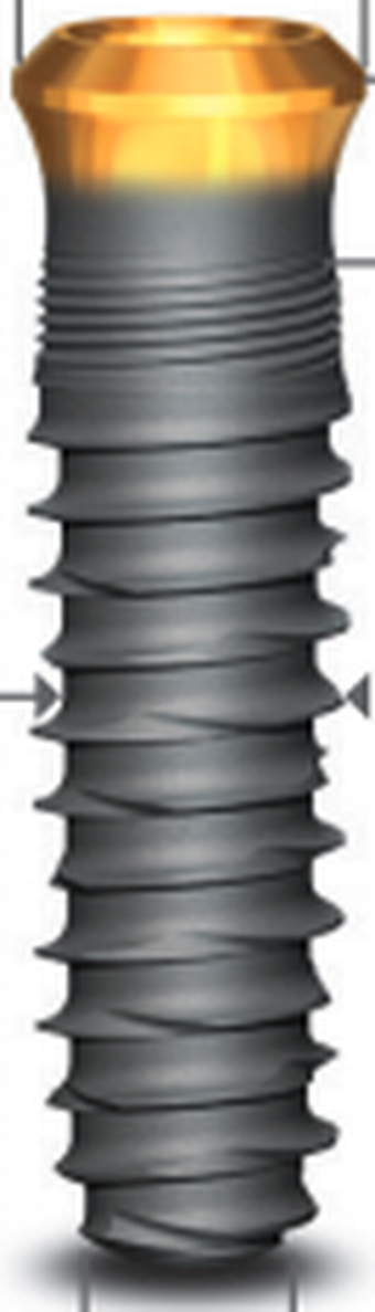 Gold&Blue cylindrical long neck 4.0 main image