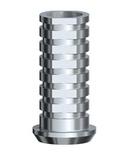 Temporary abutment with screw