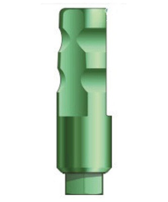 Impression coping for closed tray with screw