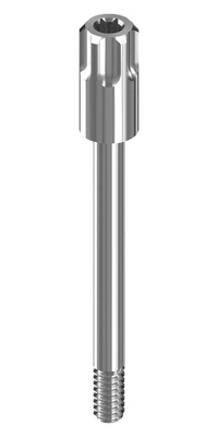 Impression coping screw for open tray