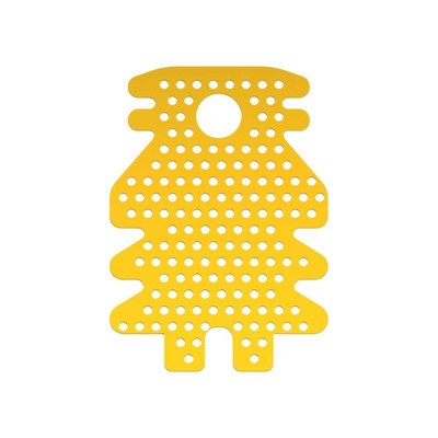 Special flat membrane mesh bore winged 0.2mm