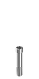 Angled multi-unit abutment screw