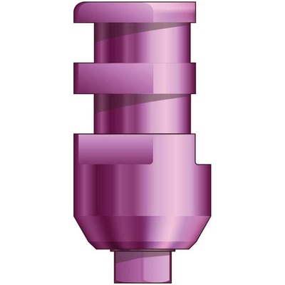 Impression coping for open tray with screw