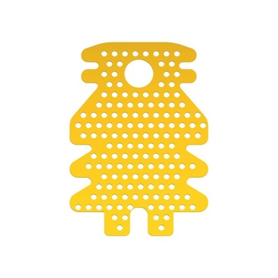 Special flat membrane mesh, bore-winged