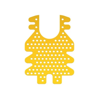 Special flat membrane mesh, winged