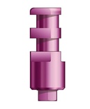 Impression coping for open tray with screw