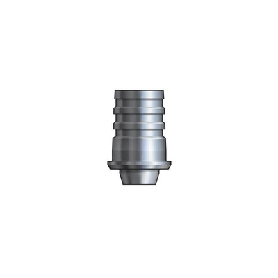 Titanium base with screw
