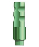 Impression coping for closed tray with screw