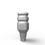 Impression coping for closed tray with screw