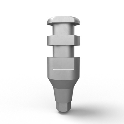Impression coping for open tray with screw