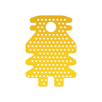 Special flat membrane mesh, bore-winged