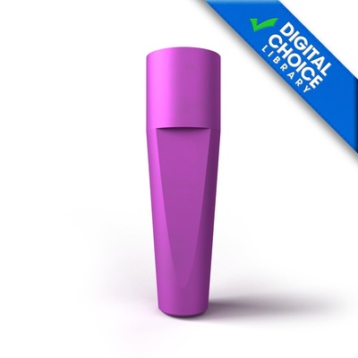 Digital implant analog with screw